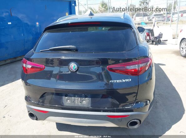 ZASPAJAN1K7C70965 2019 ALFA ROMEO STELVIO Black 