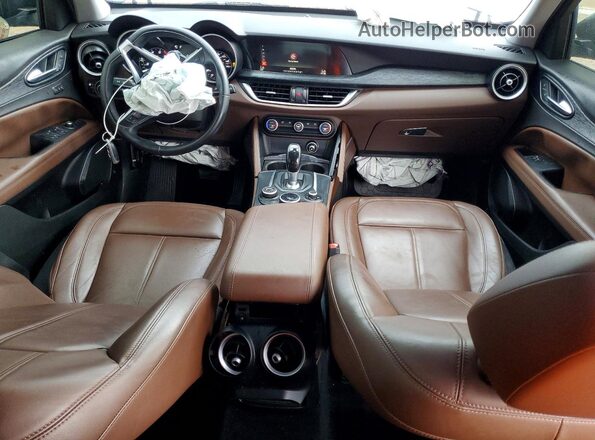 ZASPAJAN9K7C68980 2019 ALFA ROMEO STELVIO Blue წინა პანელის ხედი