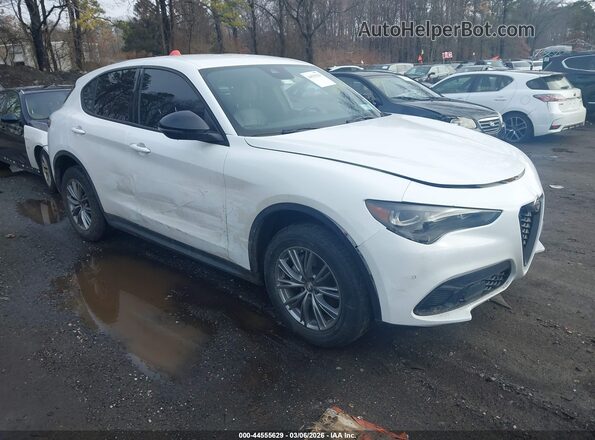 ZASPAKAN4R7D71109 2024 ALFA ROMEO STELVIO Белый Передняя правая четверть