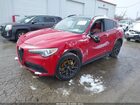 2019 Alfa Romeo Stelvio Awd Red vin: ZASPAKAN5K7C59344
