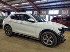 2019 Alfa Romeo Stelvio White vin: ZASPAKAN8K7C51156