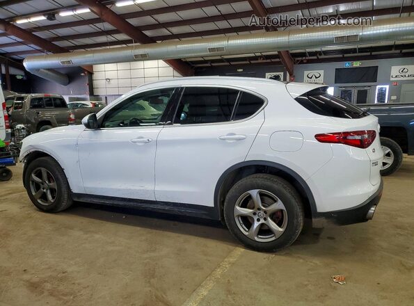 ZASPAKAN8K7C51156 2019 ALFA ROMEO STELVIO White Tył lewy