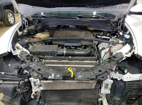 ZASPAKAN8K7C51156 2019 ALFA ROMEO STELVIO White Widok komory silnika