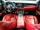 2019 Alfa Romeo Stelvio White vin: ZASPAKAN8K7C51156