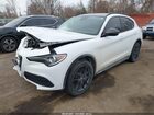 2019 Alfa Romeo Stelvio Sport Awd White vin: ZASPAKAN9K7C50016