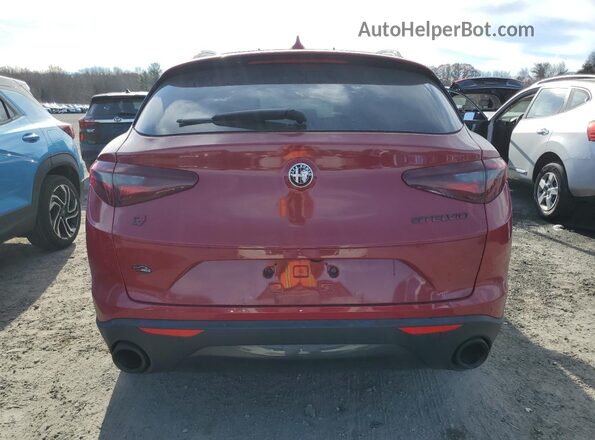 ZASPAKANXK7C31930 2019 ALFA ROMEO STELVIO Red Vista trasera