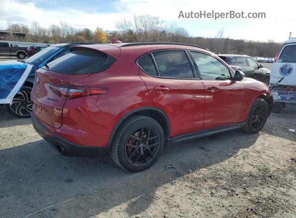 ZASPAKANXK7C31930 2019 ALFA ROMEO STELVIO Red Trasero derecho