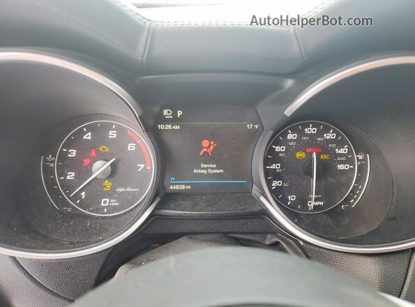 ZASPAKBN2P7D54918 2023 ALFA ROMEO STELVIO Black ხელსაწყოთა პანელის ხედი