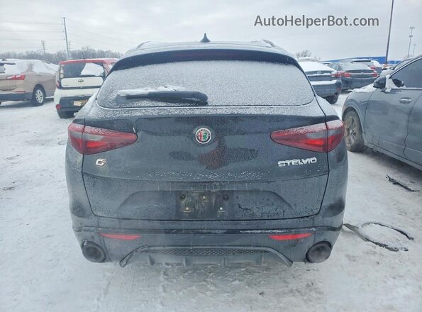 ZASPAKBN2P7D54918 2023 ALFA ROMEO STELVIO Black უკანა ხედი