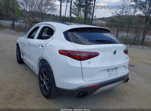 ZASPAKBN2P7D59164 2023 ALFA ROMEO STELVIO White Rear left