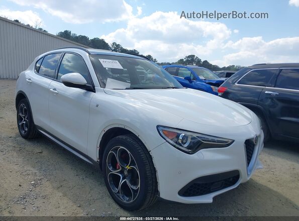ZASPAKBN2P7D59164 2023 ALFA ROMEO STELVIO White Front right