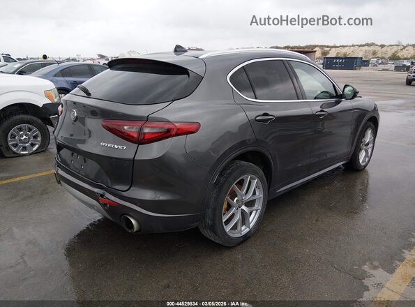 ZASPAKBN4M7D18739 2021 ALFA ROMEO STELVIO Gray Tył prawy