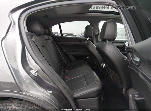 ZASPAKBN4M7D18739 2021 ALFA ROMEO STELVIO Gray Widok naklejki z numerem VIN