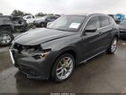 2021 Alfa Romeo Stelvio Ti Awd Gray vin: ZASPAKBN4M7D18739