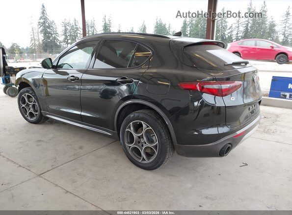 ZASPAKBN6P7D63797 2023 ALFA ROMEO STELVIO Black Tył lewy