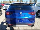 2022 Alfa Romeo Stelvio Ti Awd Синий vin: ZASPAKBN7N7D26982