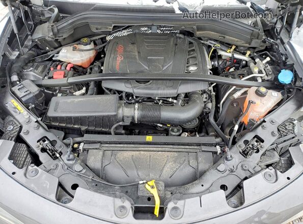 ZASPAKBN7R7D82796 2024 ALFA ROMEO STELVIO Gray Vista del compartimento del motor