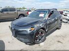 2023 Alfa Romeo Stelvio Veloce Awd Black vin: ZASPAKBN8P7D64773