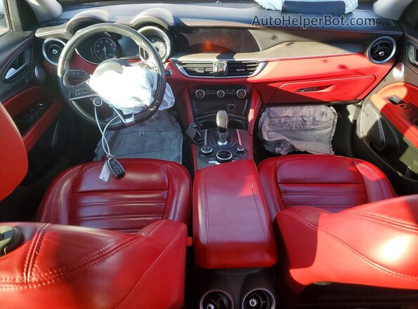 ZASPAKBN9K7C41623 2019 ALFA ROMEO STELVIO Белый Вид панели приборов