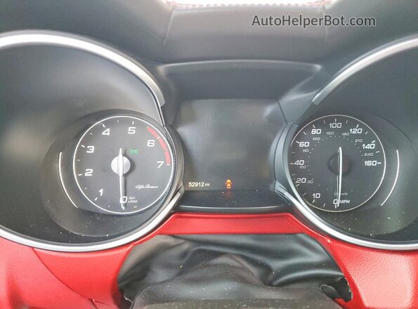 ZASPAKBN9K7C41623 2019 ALFA ROMEO STELVIO Белый Вид щитка приборов