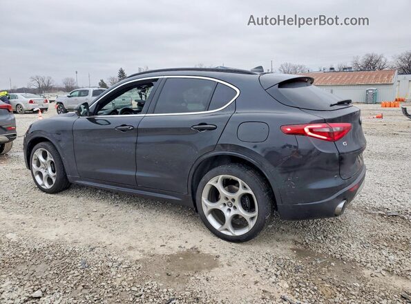 ZASPAKBN9P7D64216 2023 ALFA ROMEO STELVIO Black Rear left
