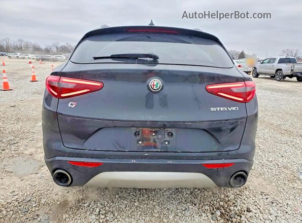 ZASPAKBN9P7D64216 2023 ALFA ROMEO STELVIO Black Rear view