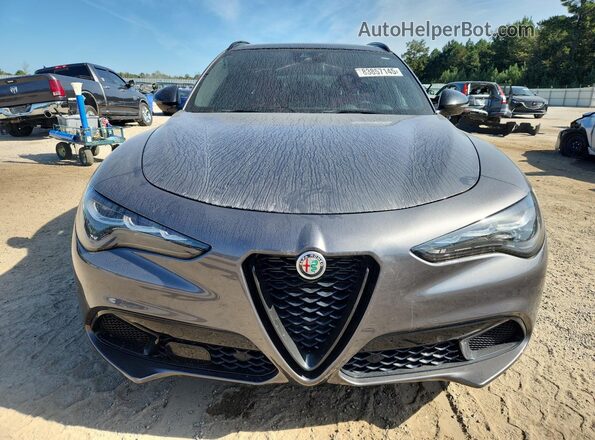 ZASPAKBN9R7D79379 2024 ALFA ROMEO STELVIO Серый Вид спереди