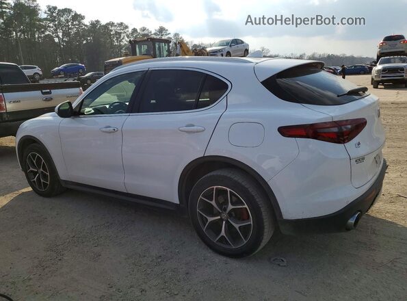 ZASPAKBNXK7C41582 2019 ALFA ROMEO STELVIO Белый Задняя левая четверть