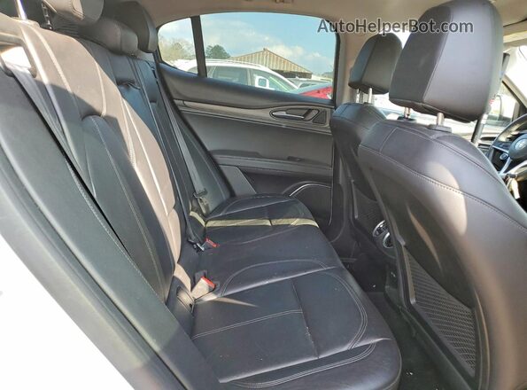 ZASPAKBNXK7C41582 2019 ALFA ROMEO STELVIO Белый Вид задней части салона