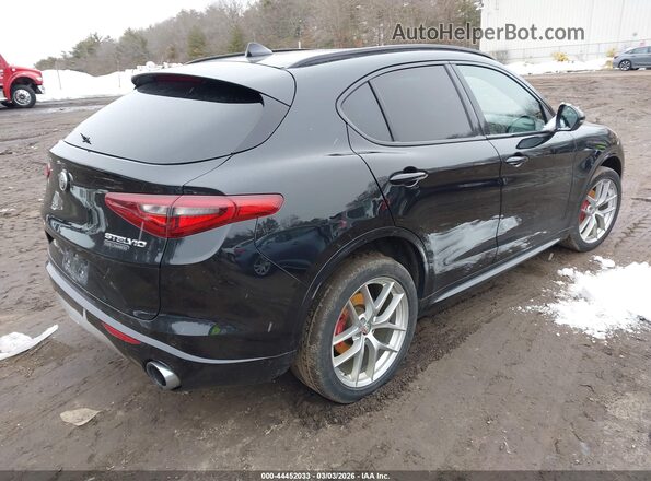 ZASPAKBNXL7C74390 2020 ALFA ROMEO STELVIO Черный Задняя правая четверть