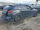 2022 Alfa Romeo Stelvio Quadrifoglio Черный vin: ZASPAKEV6N7D49164