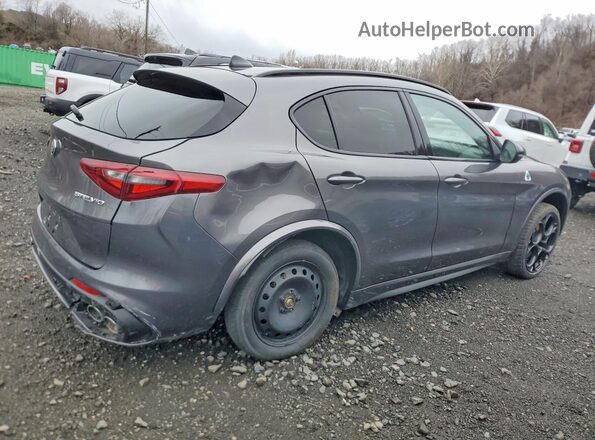 ZASPAKEV8P7D67930 2023 ALFA ROMEO STELVIO Gray Tył prawy
