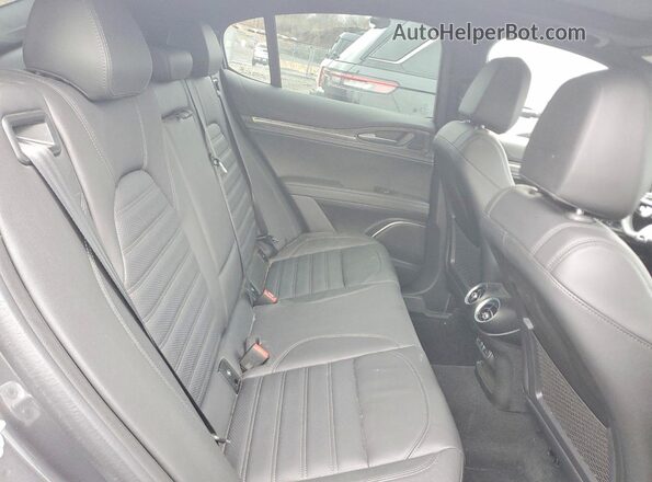 ZASPAKEV8P7D67930 2023 ALFA ROMEO STELVIO Gray Widok wnętrza z tyłu