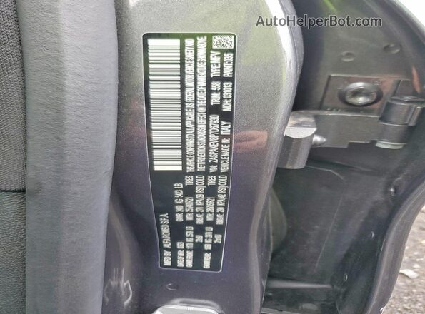 ZASPAKEV8P7D67930 2023 ALFA ROMEO STELVIO Gray Widok naklejki z numerem VIN