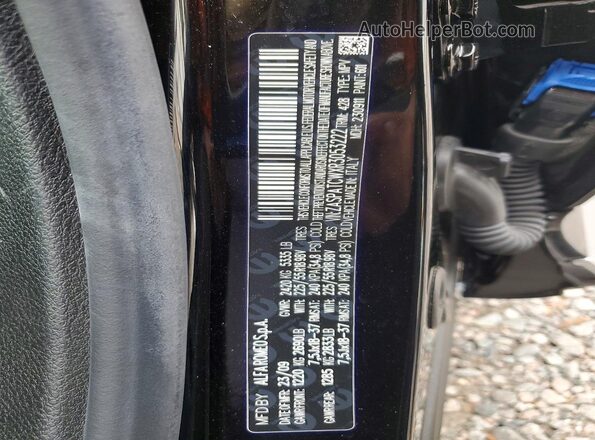 ZASPATCWXR3053222 2024 ALFA ROMEO OTHER Black Vista de la etiqueta del VIN