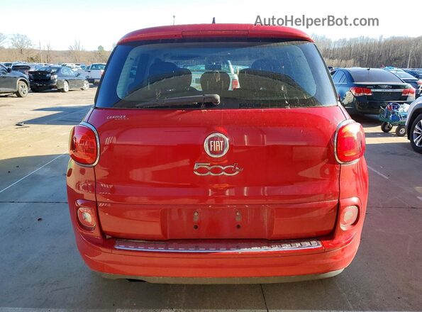 ZFBCFAAH8HZ039063 2017 FIAT 500L Красный Вид сзади