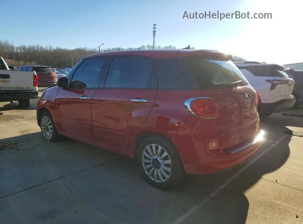 ZFBCFAAH8HZ039063 2017 FIAT 500L Красный Задняя левая четверть