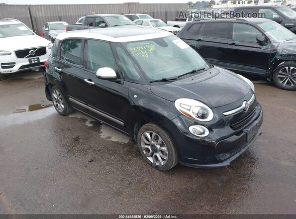 ZFBCFACH4HZ039378 2017 FIAT 500L Черный Передняя правая четверть