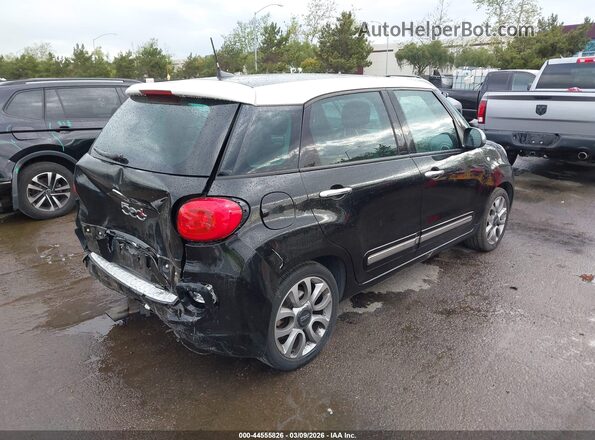 ZFBCFACH4HZ039378 2017 FIAT 500L Черный Задняя правая четверть