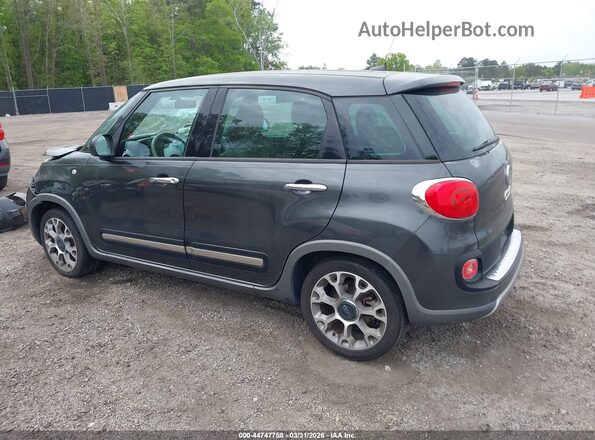ZFBCFADH3HZ040245 2017 FIAT 500L Gray Rear left