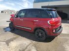 2016 Fiat 500l Trekking Burgundy vin: ZFBCFADH4GZ037434 Damage: Left Qtr Panel, Dent(S) W/ Paint Dmg, 2 To 3 Inches
