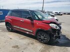2016 Fiat 500l Trekking Burgundy vin: ZFBCFADH4GZ037434 Damage: Right Front Wheel Opening Mldg, Broken, Replacement Required