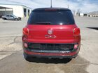 2016 Fiat 500l Trekking Burgundy vin: ZFBCFADH4GZ037434 Damage: Rear Bumper, Broken, Replacement Required