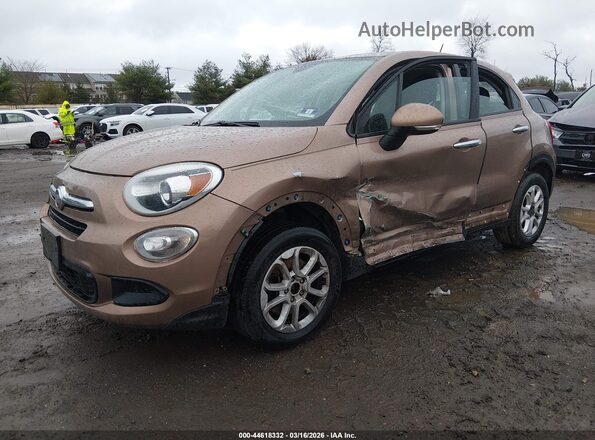 ZFBCFXAB2HP614641 2017 FIAT 500X Tan Передня ліва чверть
