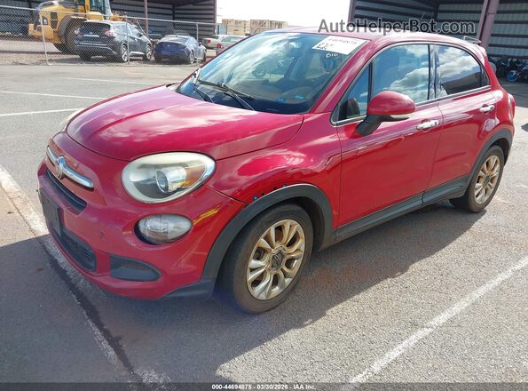 ZFBCFXBT3GP469163 2016 FIAT 500X Красный Передняя левая четверть