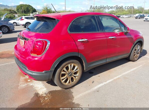 ZFBCFXBT3GP469163 2016 FIAT 500X Красный Задняя правая четверть