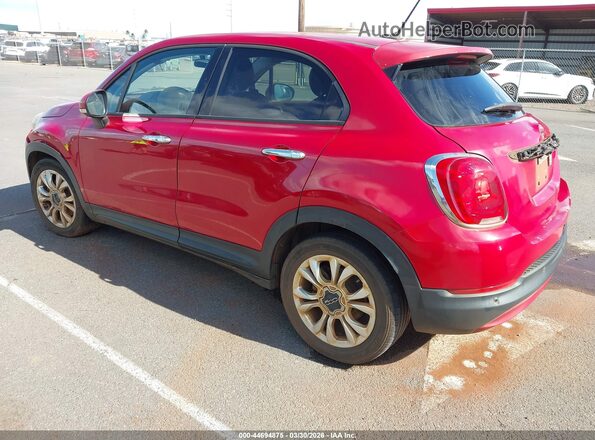 ZFBCFXBT3GP469163 2016 FIAT 500X Красный Задняя левая четверть