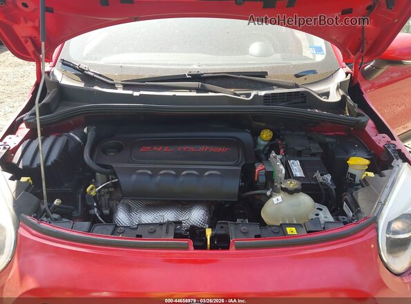 ZFBCFXBTXGP383915 2016 FIAT 500X Red Widok z tyłu