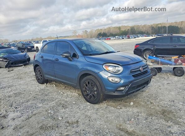 ZFBCFXCB3JP653807 2018 FIAT 500X Синий Передняя правая четверть