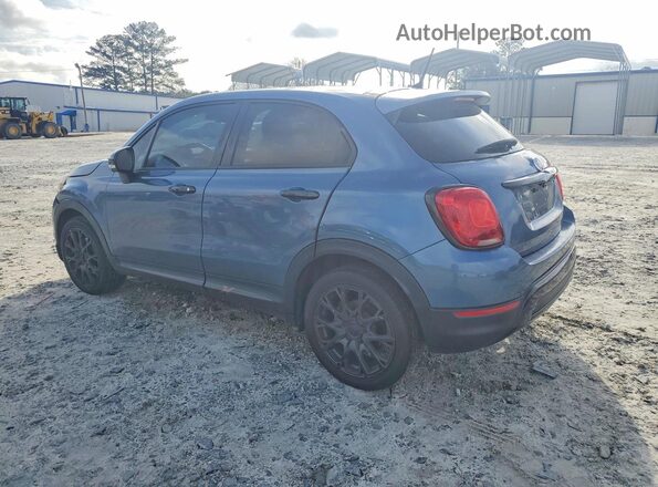ZFBCFXCB3JP653807 2018 FIAT 500X Синий Задняя левая четверть